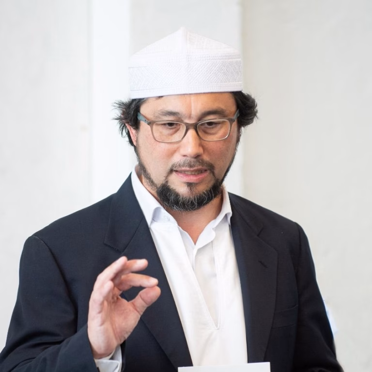 Imam Yahya Pallavicini speaking